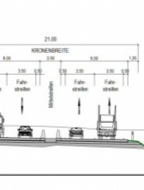 S 31, Querprofil Tieflage