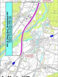 S 33, Detailkarte St.Pölten Nord - Herzogenburg Süd