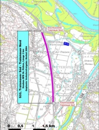 S 33, Detailkarte Traismauer Nord - Traismauer Süd