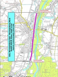 S 33 Detailkarte, Herzogenburg Nord - Herzogenburg Süd