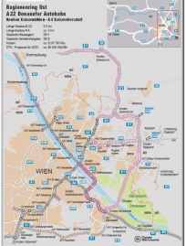 Übersichtskarte A 22 - Verlängerung zur A 4