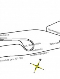 Teststrecke St. Valentin - Streckenschema