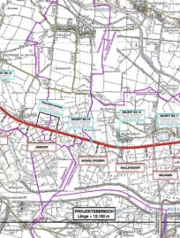 S5, Übersichtskarte Tulln - Fraundorf