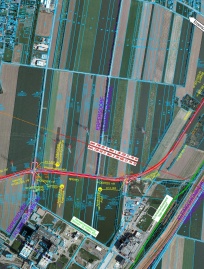 Lageplan Umfahrung Zwentendorf