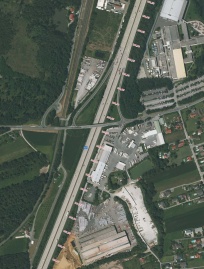 Luftbild Anschlussstelle Unterpremstätten