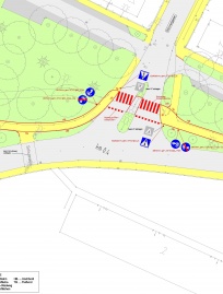 Radwegprojekt Stockerau - Planauszug 1