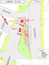 Radwegprojekt Stockerau - Planauszug 2