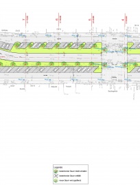 Hauptplatz Ebreichsdorf - Lageplan Umgestaltung