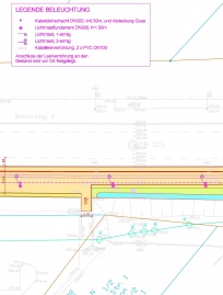 Lageplan Bahnsteig 2 Kottingbrunn