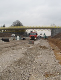 A1 Generalerneuerung Vorchdorf - Steyrermühl: Baustellenfoto 1